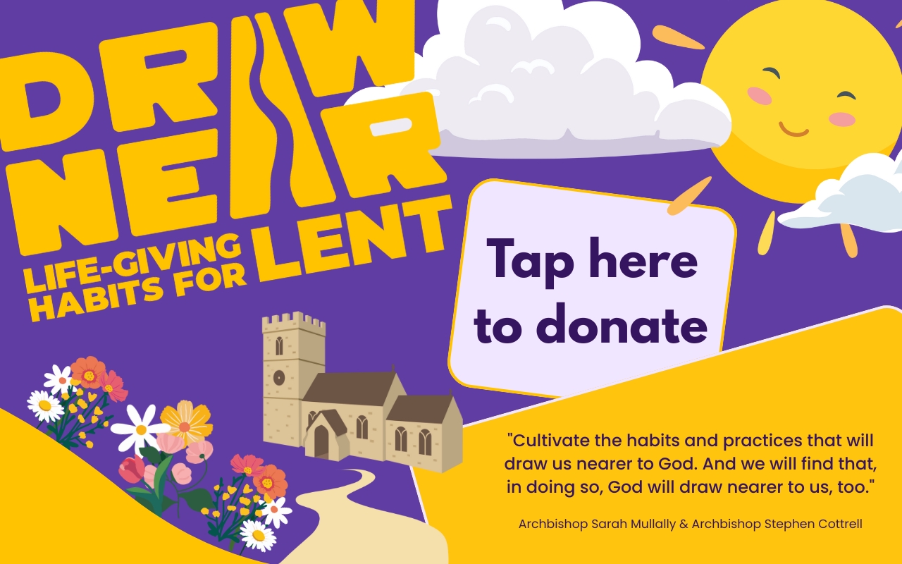 Digital Giving, Draw Near for Lent and Easter 2026